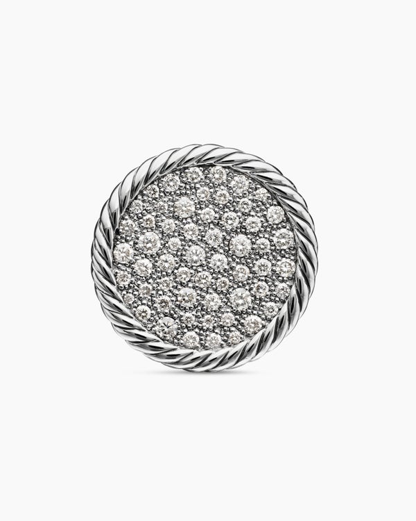 DY Elements Ring in Sterling Silver with Diamonds, 21.2mm