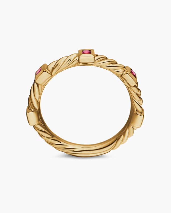 Cable Collectibles Stack Ring in 18K Yellow Gold, 2mm