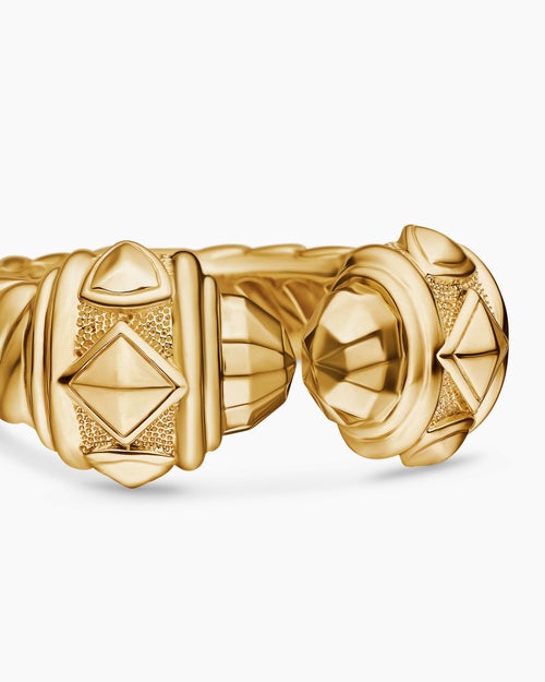 Womens Renaissance Ring in 18K Yellow Gold, 10mm