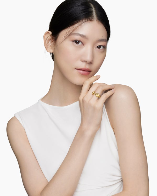 Renaissance Ring in 18K Yellow Gold, 6.5mm