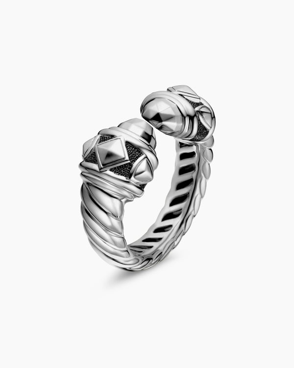 Bague Renaissance en argent sterling, 6,5 mm