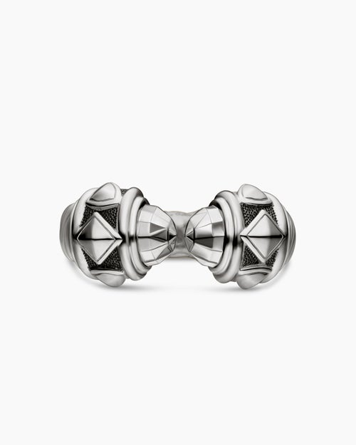Womens Renaissance Ring in Sterling Silver, 10mm