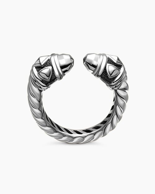 Womens Renaissance Ring in Sterling Silver, 10mm
