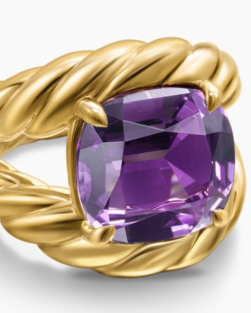 Womens Marbella Ring in 18K Yellow Gold, 20mm