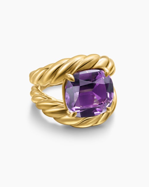 Womens Marbella Ring in 18K Yellow Gold, 20mm