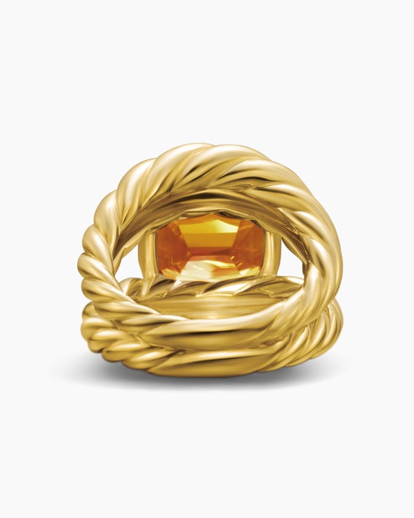 Bague Marbella en or jaune 18 carats, 20 mm