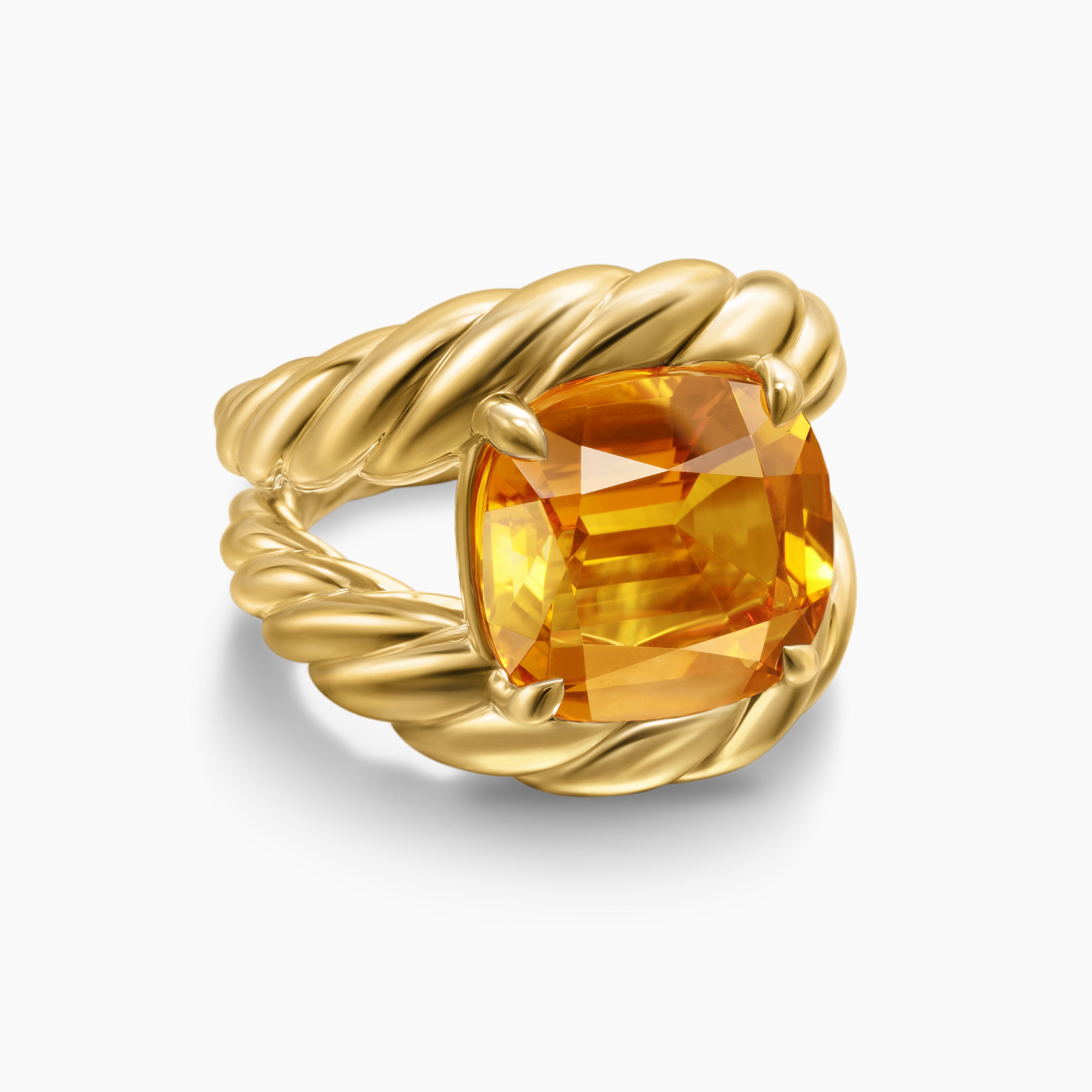 Womens Marbella Ring in 18K Yellow Gold, 20mm