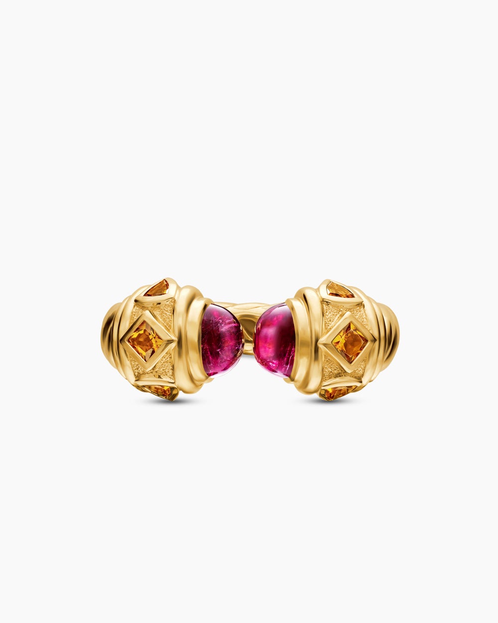 Womens Renaissance Colour Ring in 18ct Yellow Gold, 10mm