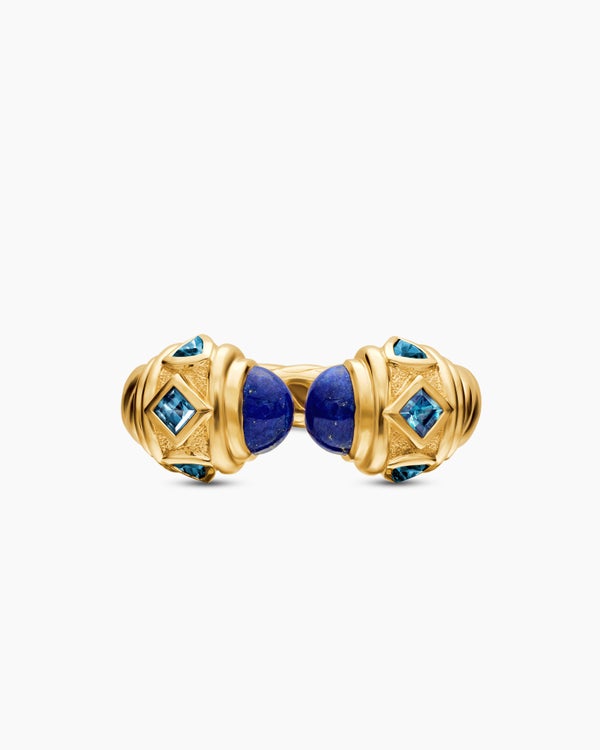 Renaissance Color Ring in 18K Yellow Gold, 9.9mm