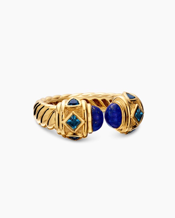 Renaissance Color Ring in 18K Yellow Gold, 9.9mm