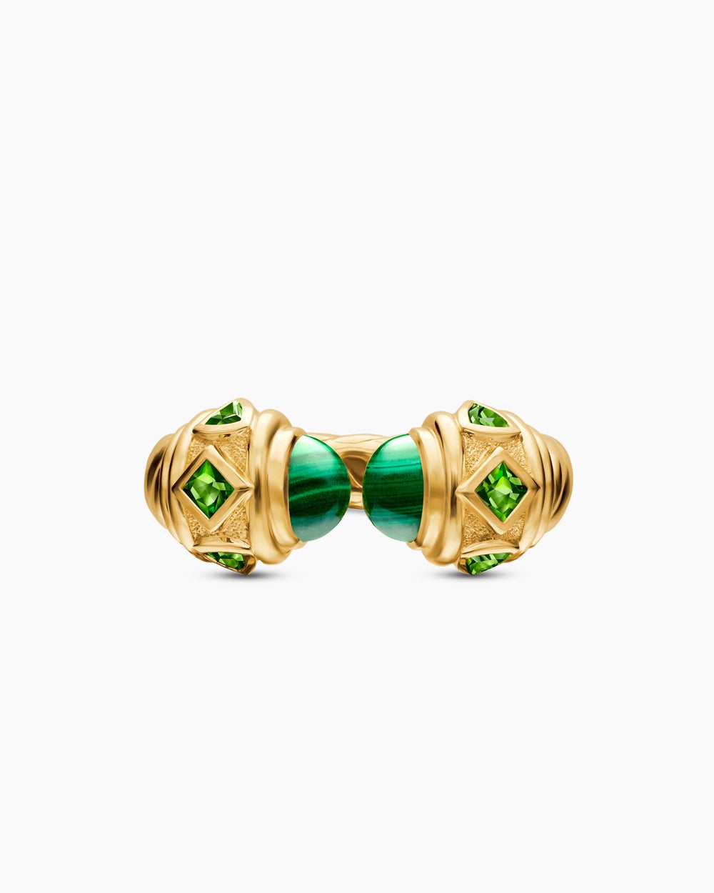 Womens Renaissance Colour Ring in 18ct Yellow Gold, 10mm