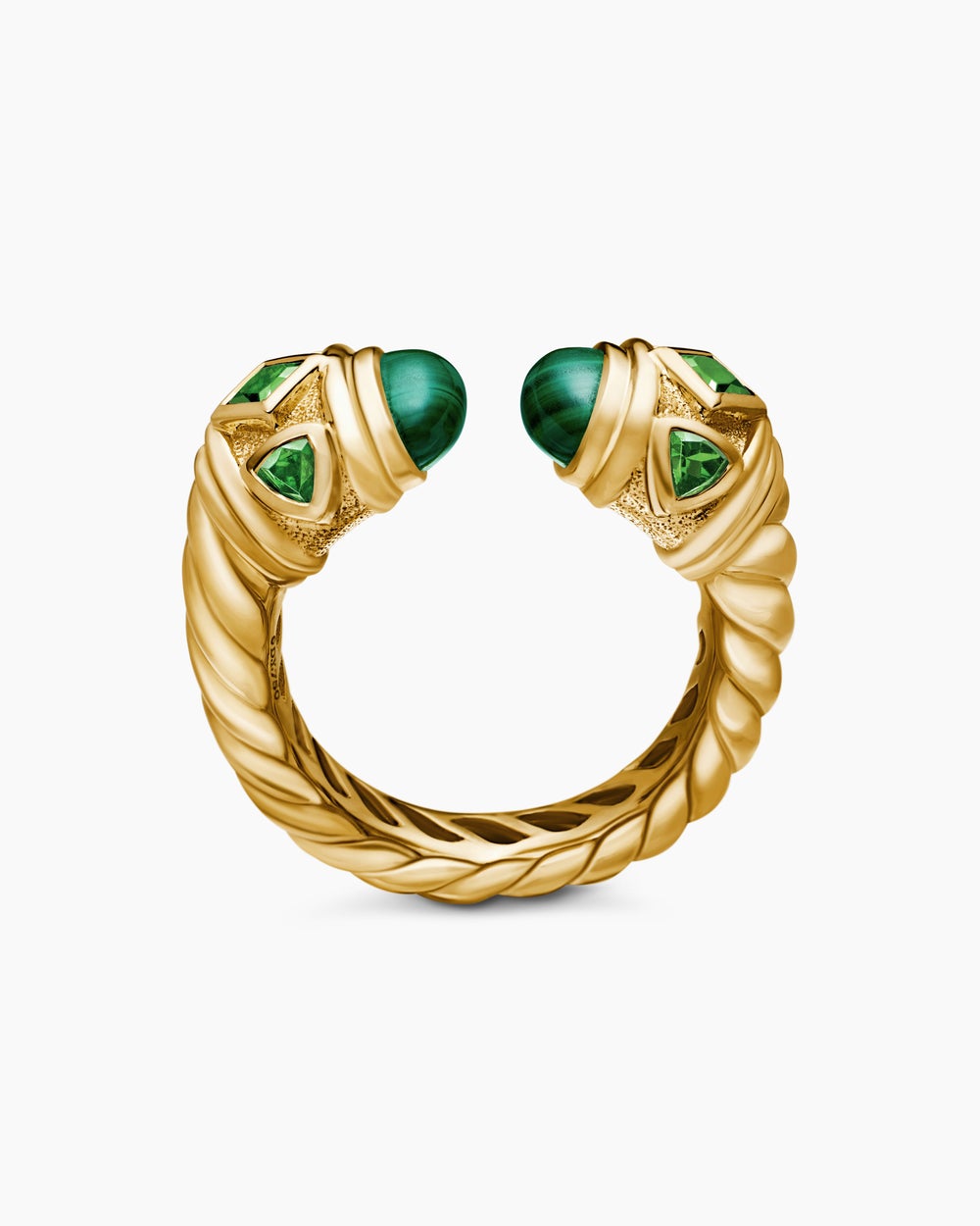 Womens Renaissance Colour Ring in 18ct Yellow Gold, 10mm