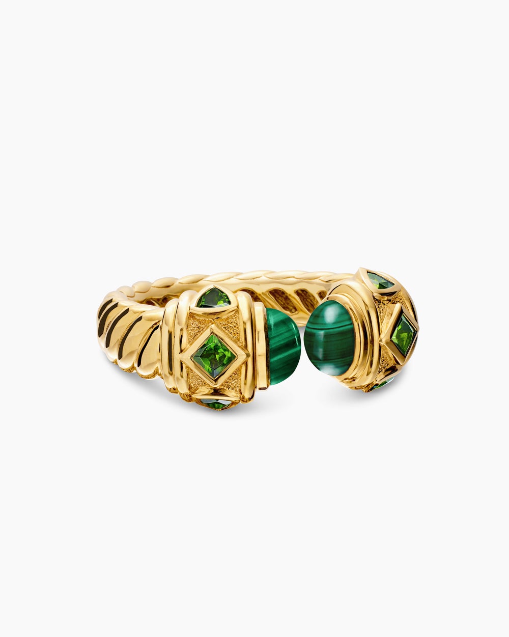 Womens Renaissance Colour Ring in 18ct Yellow Gold, 10mm