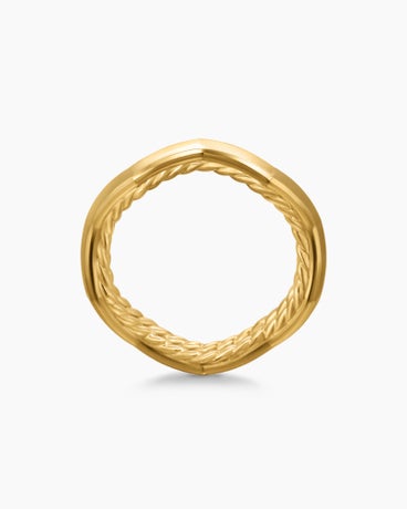 Zig Zag Stax Ring in 18K Yellow Gold, 3mm