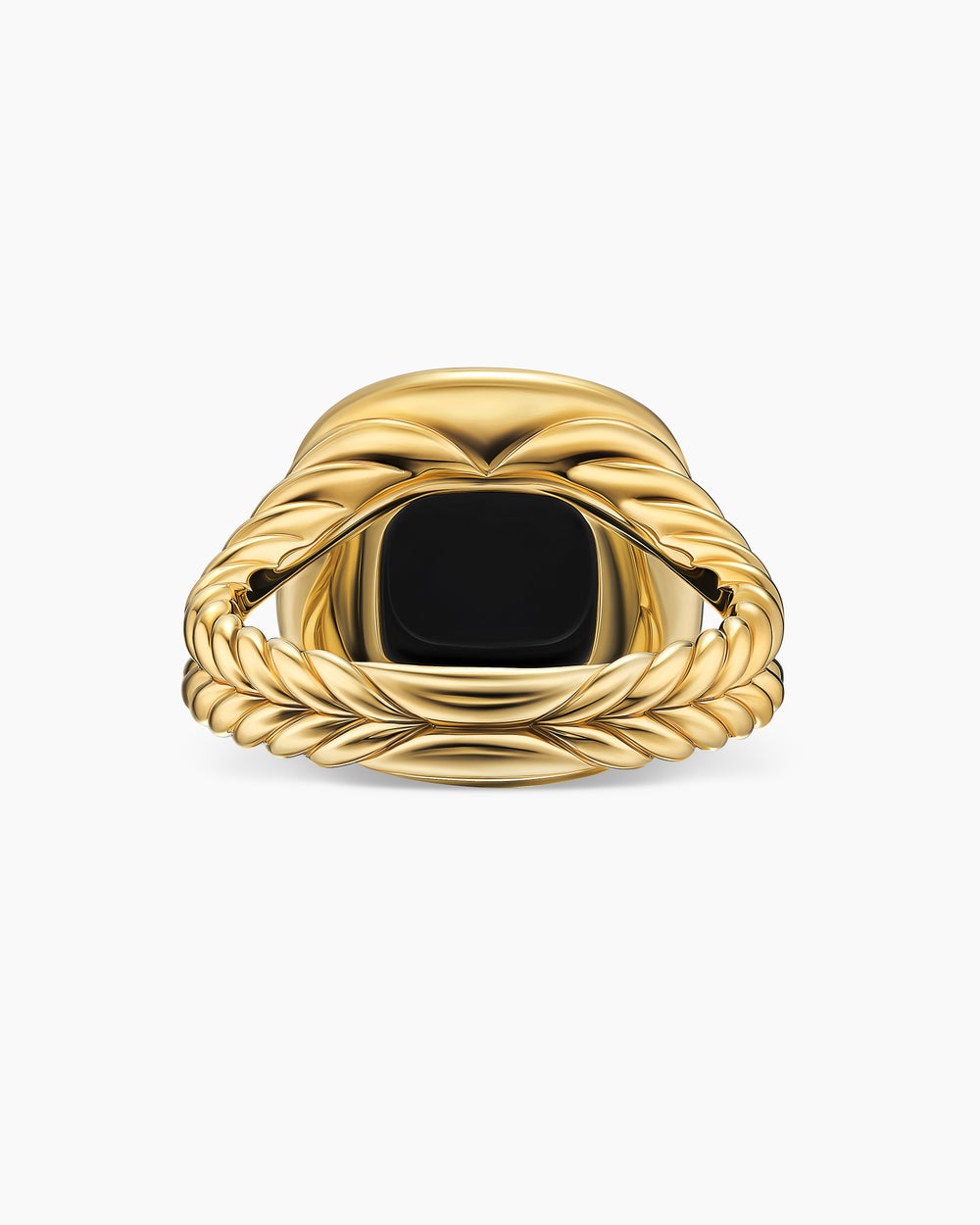 Womens Albion Ring in 18ct Yellow Gold with Diamonds, 11mm