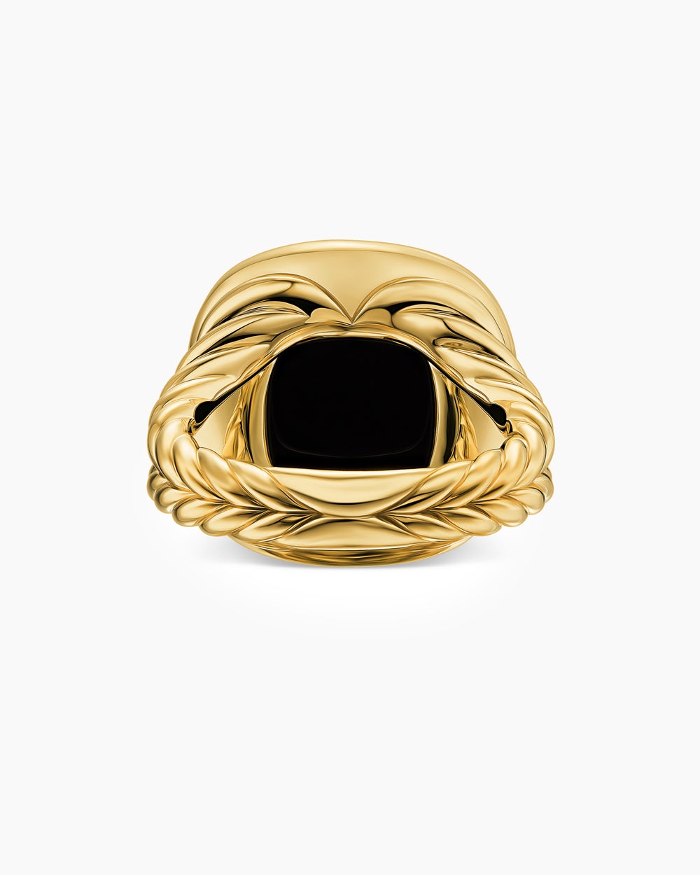 Womens Albion Ring in 18ct Yellow Gold with Diamonds, 15mm