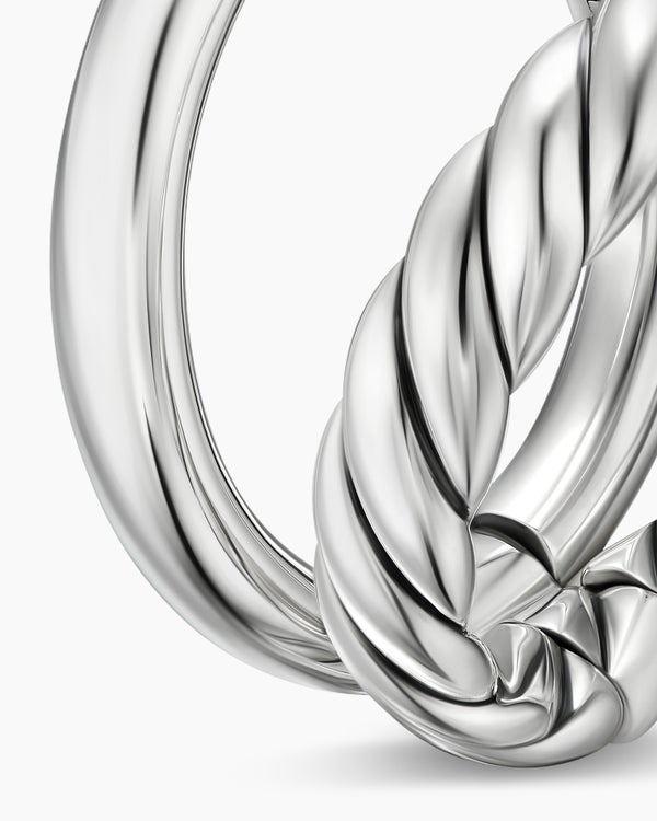 DY Mercer Two Row Ring in Sterling Silver, 8mm