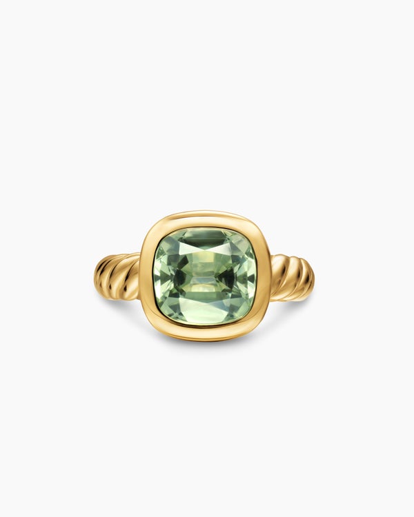 DY Mercer Color Stone Ring in 18K Yellow Gold, 10mm