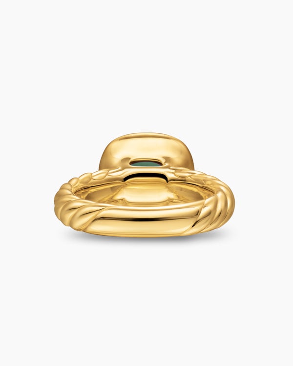 DY Mercer Color Stone Ring in 18K Yellow Gold, 10mm