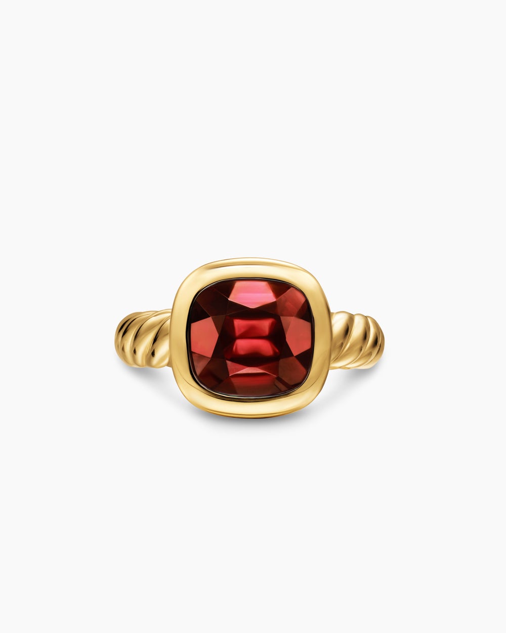 Womens DY Mercer Color Stone Ring in 18K Yellow Gold, 10mm