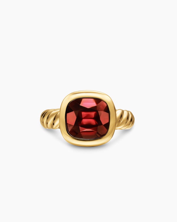 DY Mercer Color Stone Ring in 18K Yellow Gold, 10mm