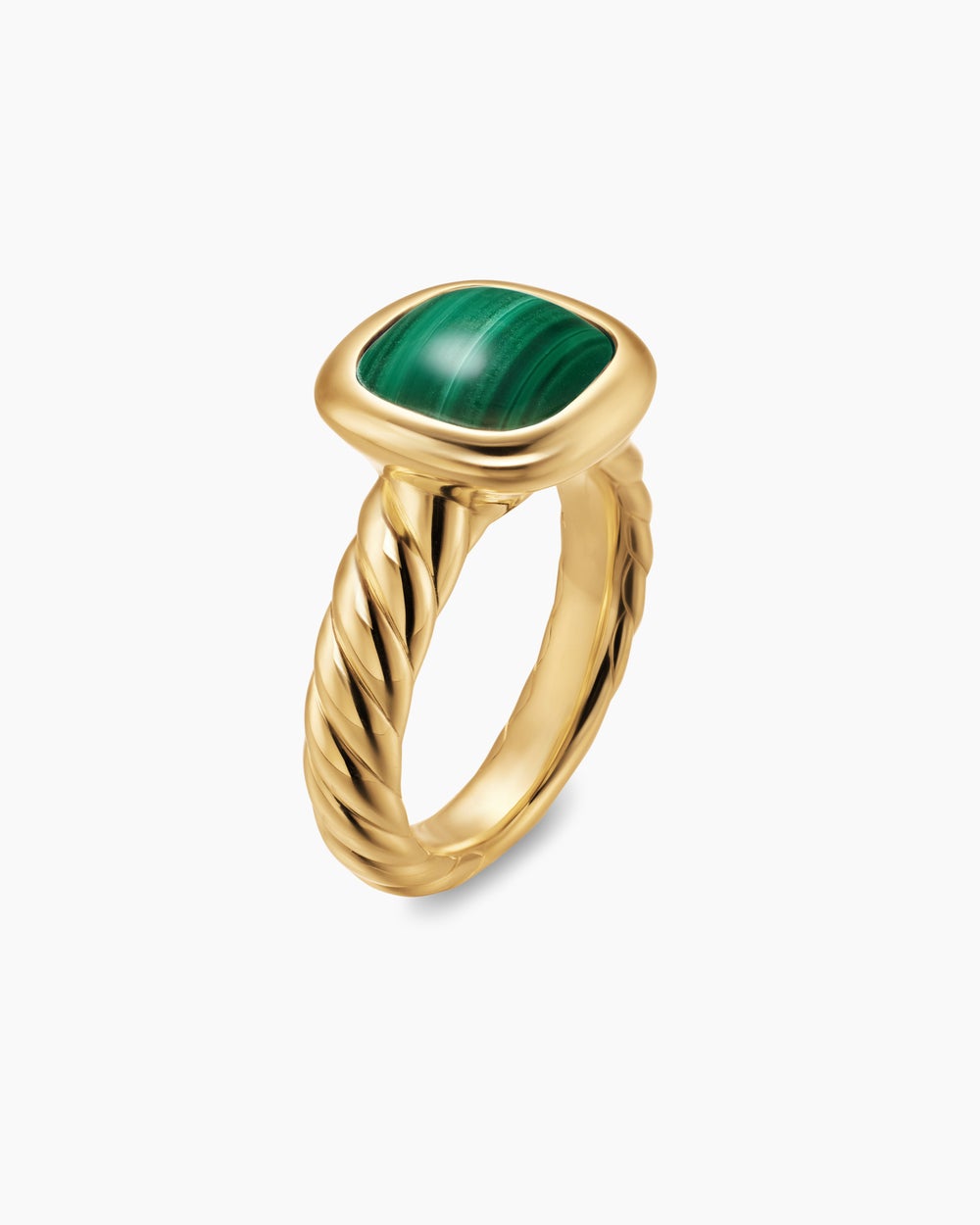 Womens DY Mercer Color Stone Ring in 18K Yellow Gold, 10mm