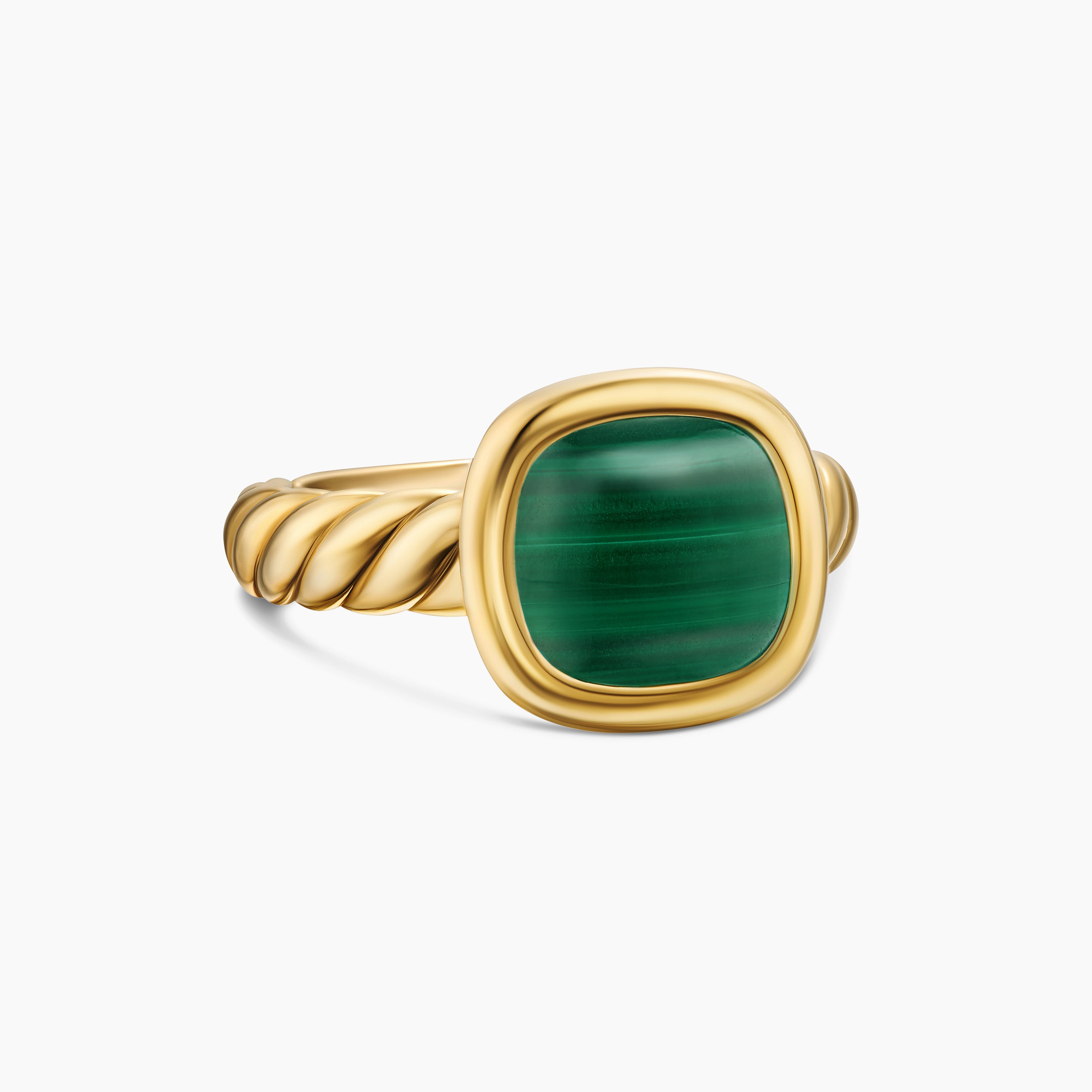 Womens DY Mercer Color Stone Ring in 18K Yellow Gold, 10mm
