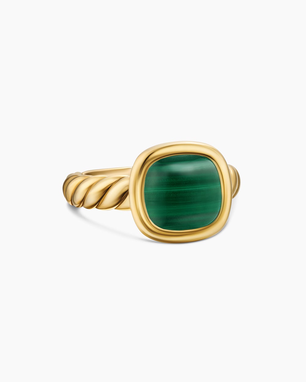 Womens DY Mercer Color Stone Ring in 18K Yellow Gold, 10mm