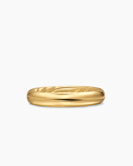 DY Mercer® Band Ring in 18K Yellow Gold, 3.7mm