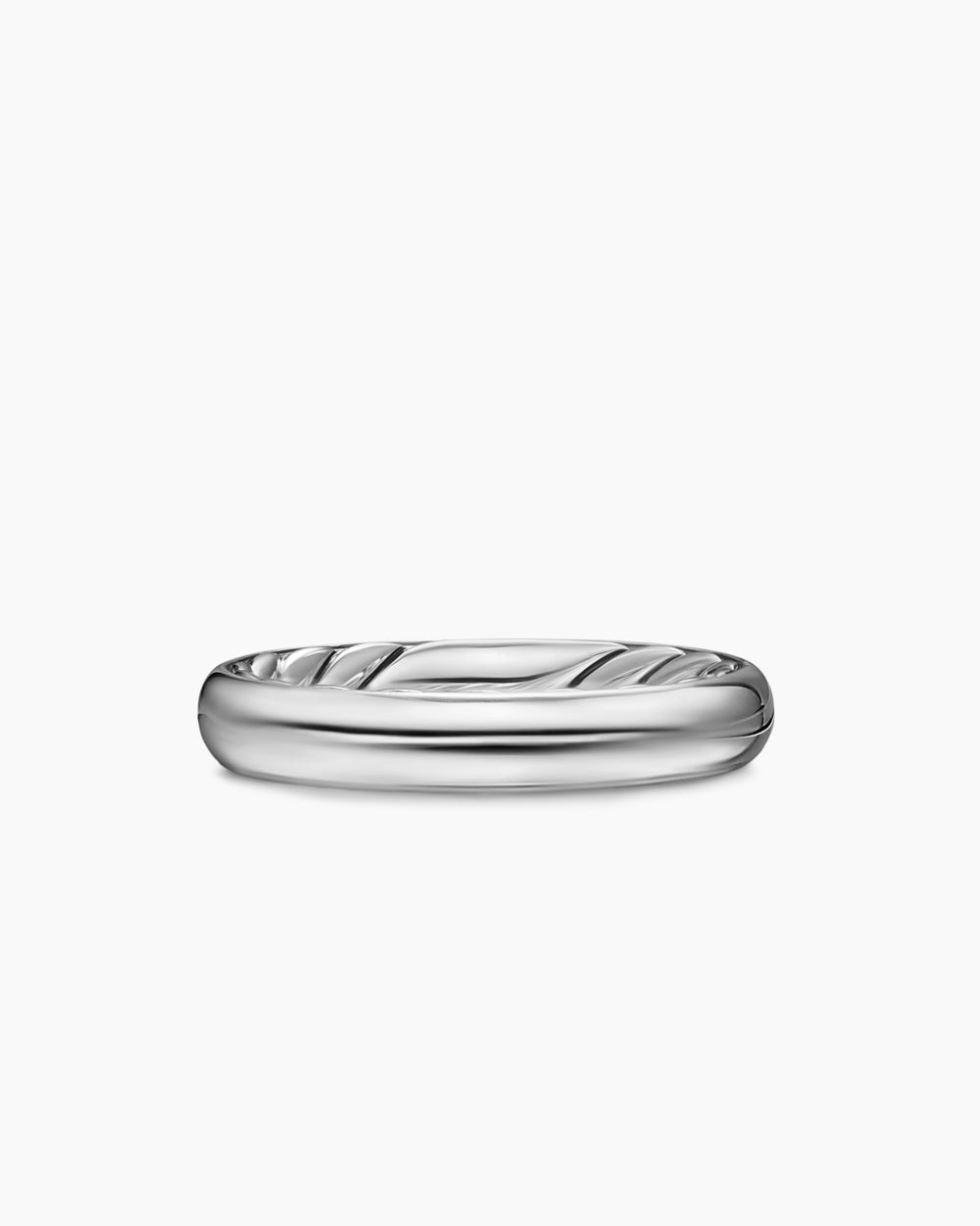 Womens DY Mercer Band Ring in Sterling Silver, 3.7mm