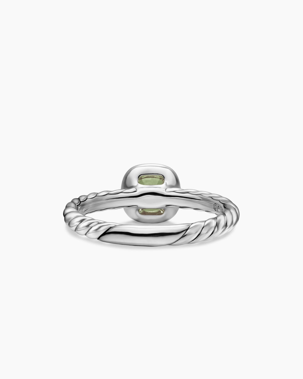 Womens DY Mercer Color Cable Ring in Sterling Silver with 14K Yellow Gold, 5.5mm