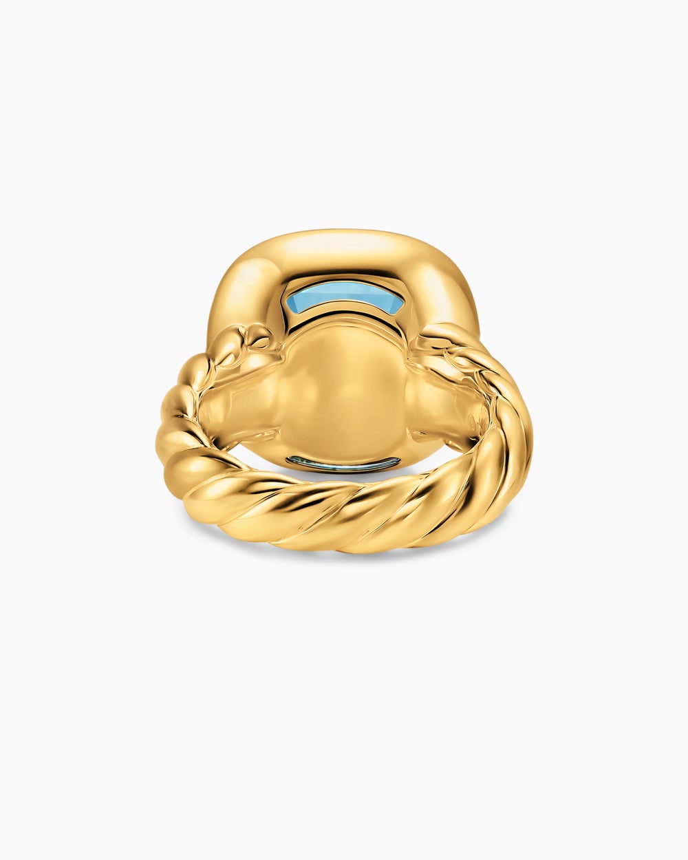 Womens DY Mercer Color Stone Ring in 18K Yellow Gold, 13.5mm