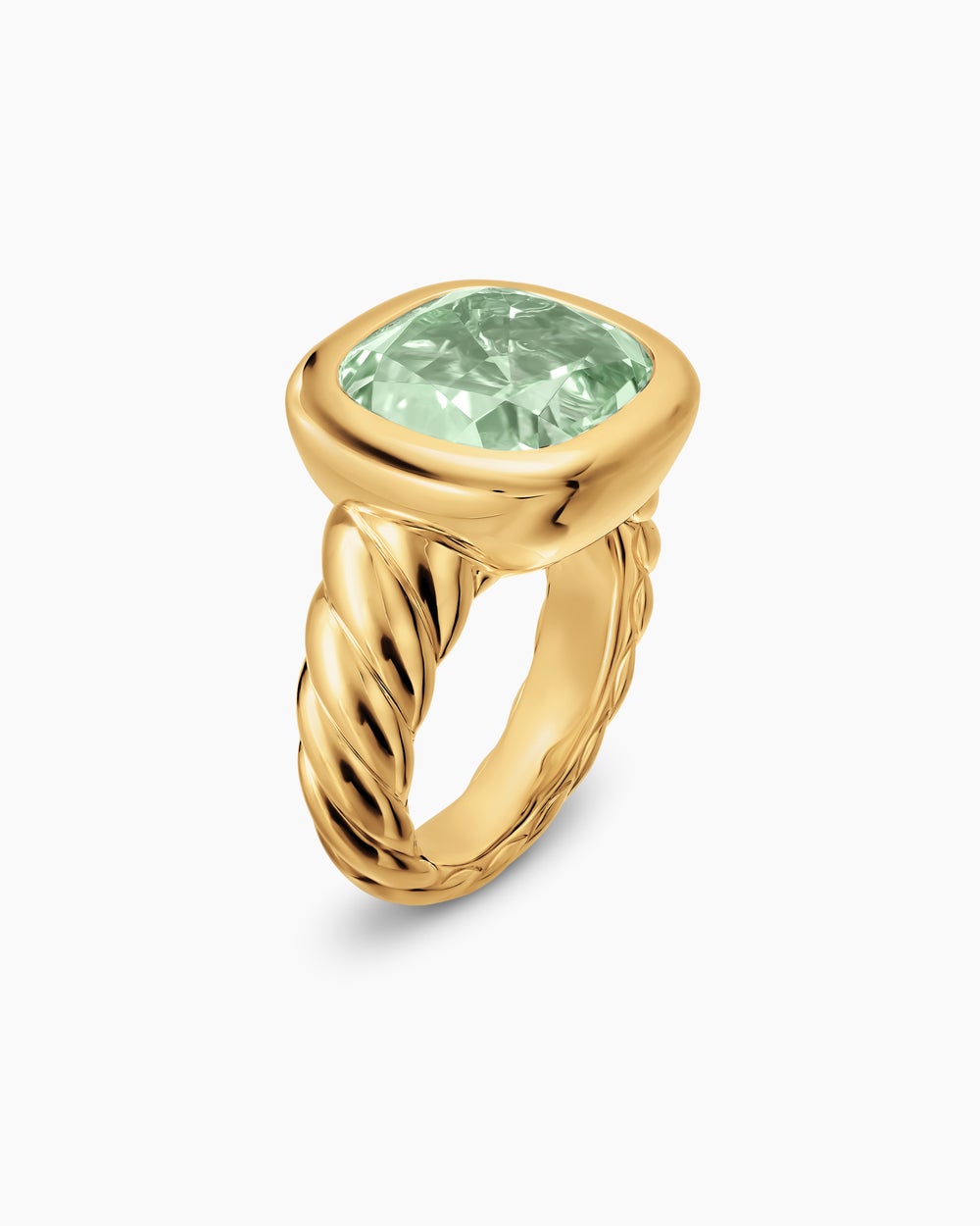 Womens DY Mercer Color Stone Ring in 18K Yellow Gold, 13.5mm