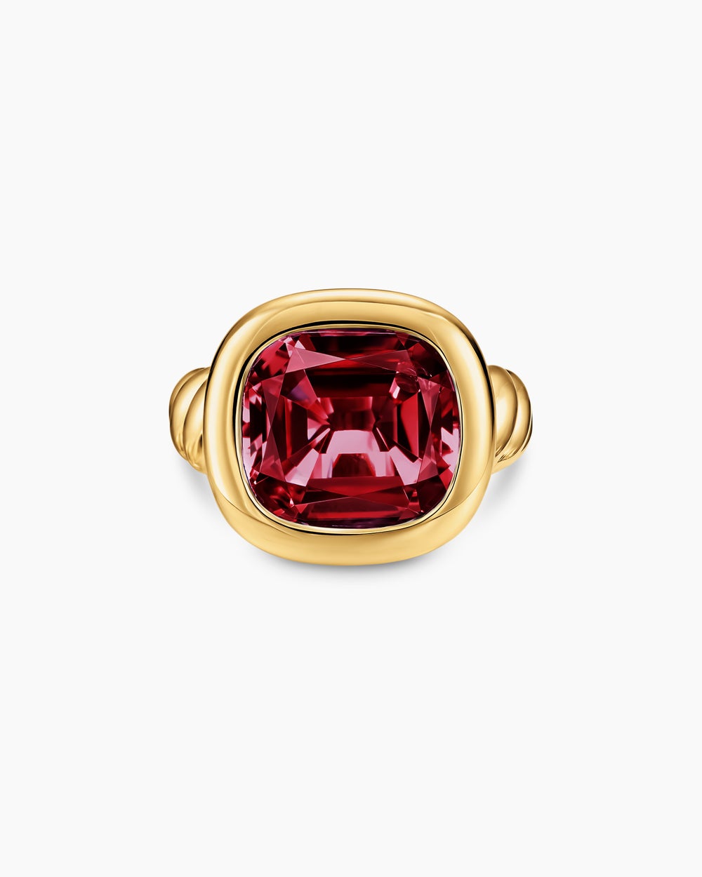 Womens DY Mercer Color Stone Ring in 18K Yellow Gold, 13.5mm