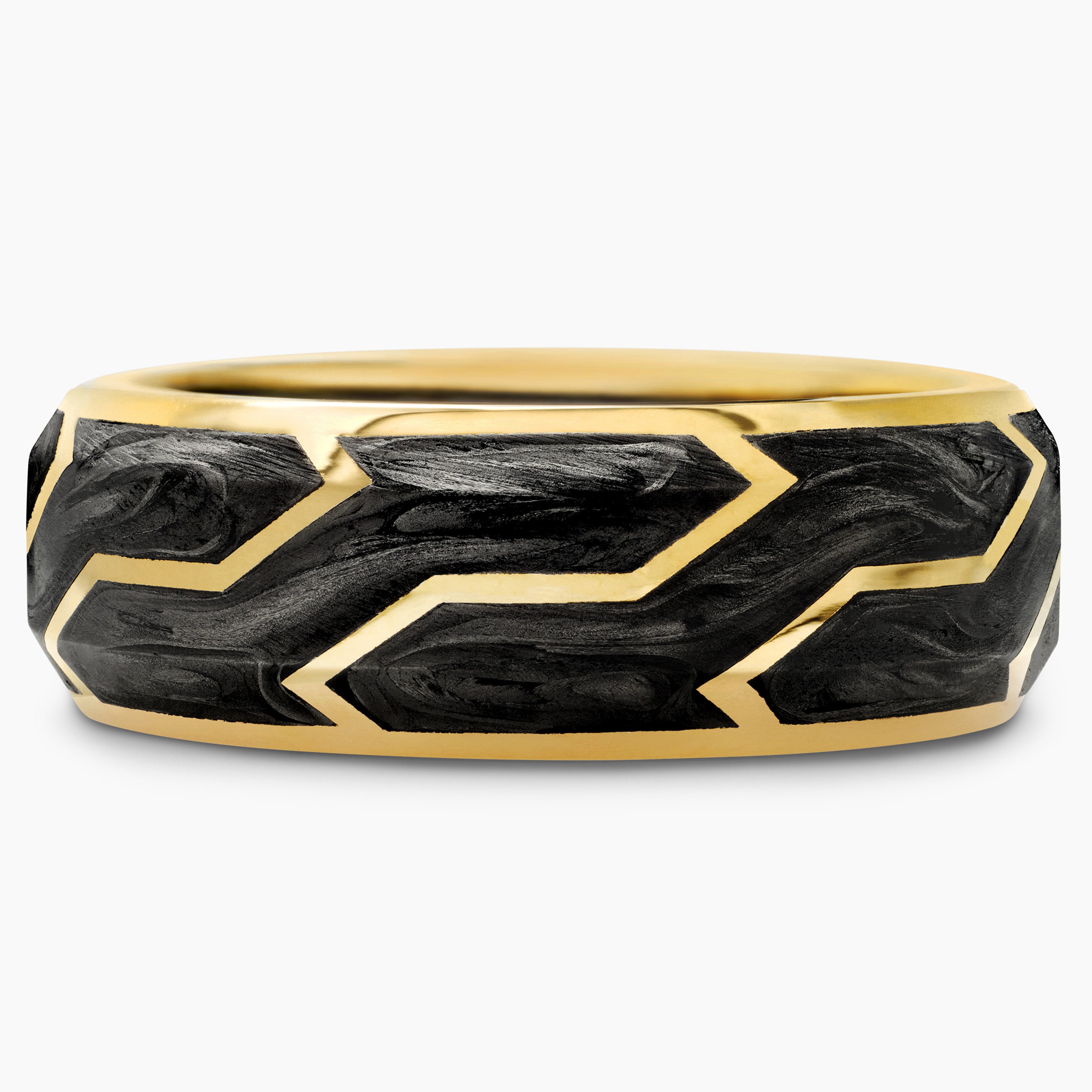 David yurman forged hot sale carbon band ring