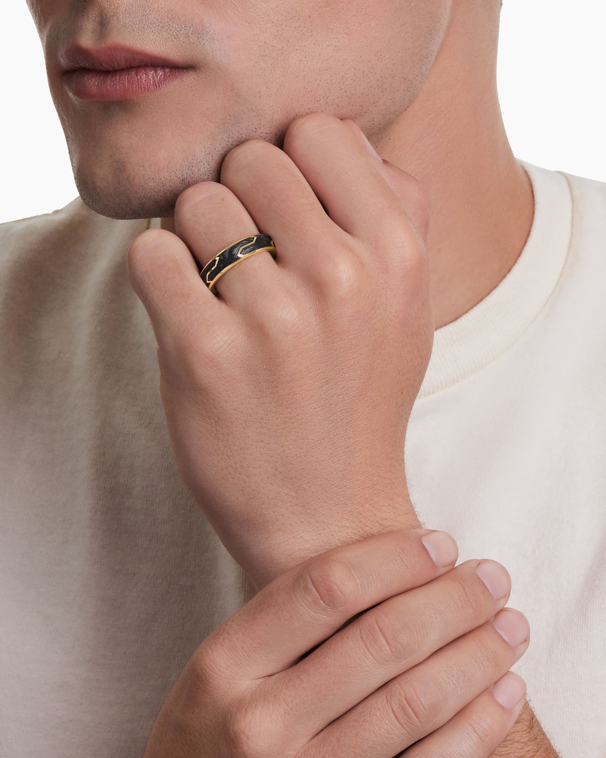 Shop Men's Band Rings | Gold, Silver & More | David Yurman