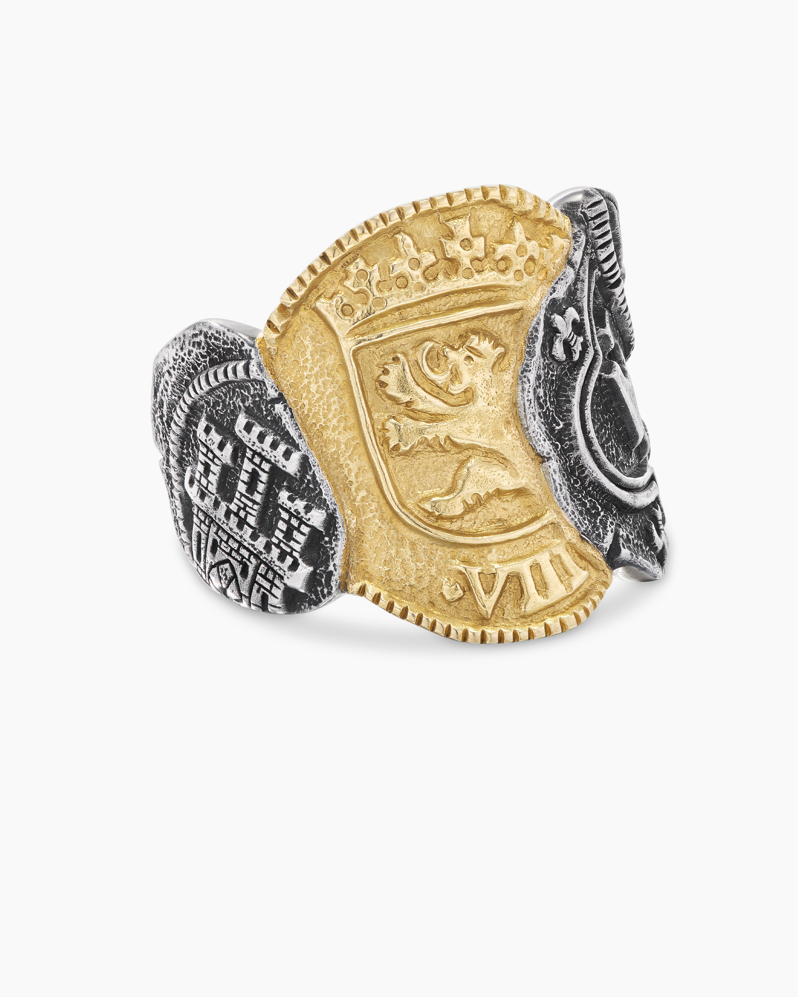 Coin Ring Gold - Tom Wood Project Official Online Store