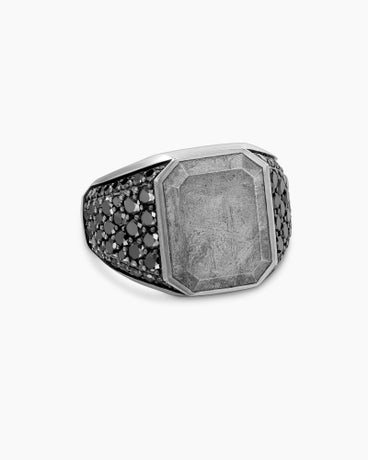 David Yurman Deco Ingot Pendant with Pavé Black Diamonds