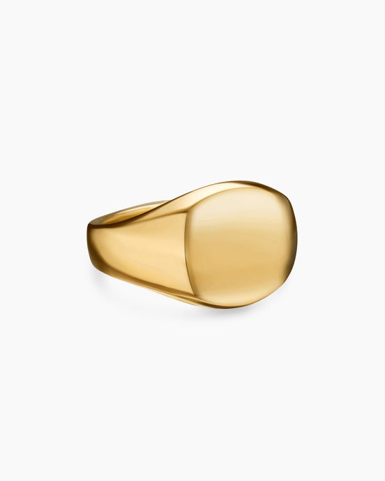 Streamline® Pinky Ring in 18K Yellow Gold, 13mm