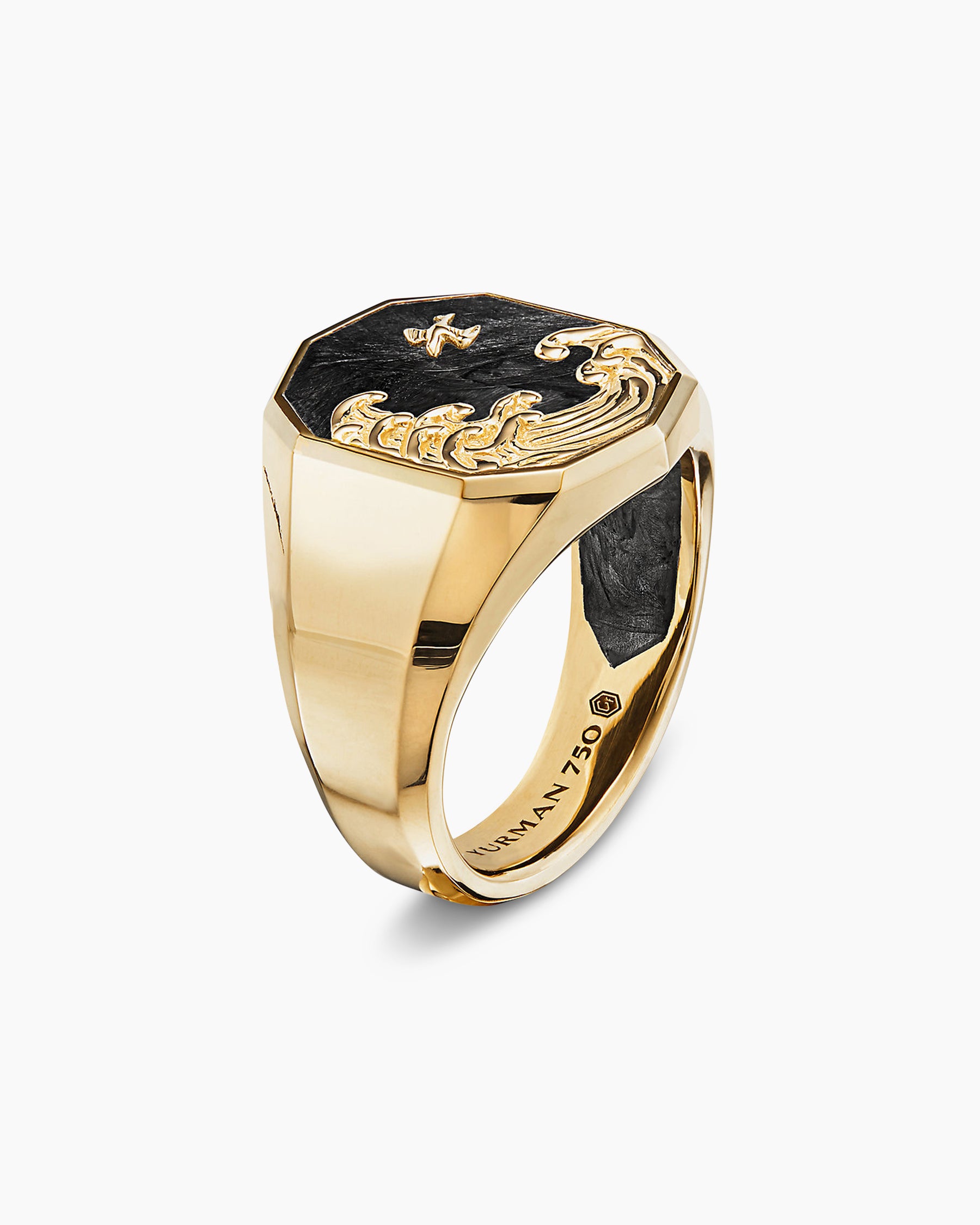18k Gold Pearl Ringgold 750 Gemstone Ring Classic Womens 