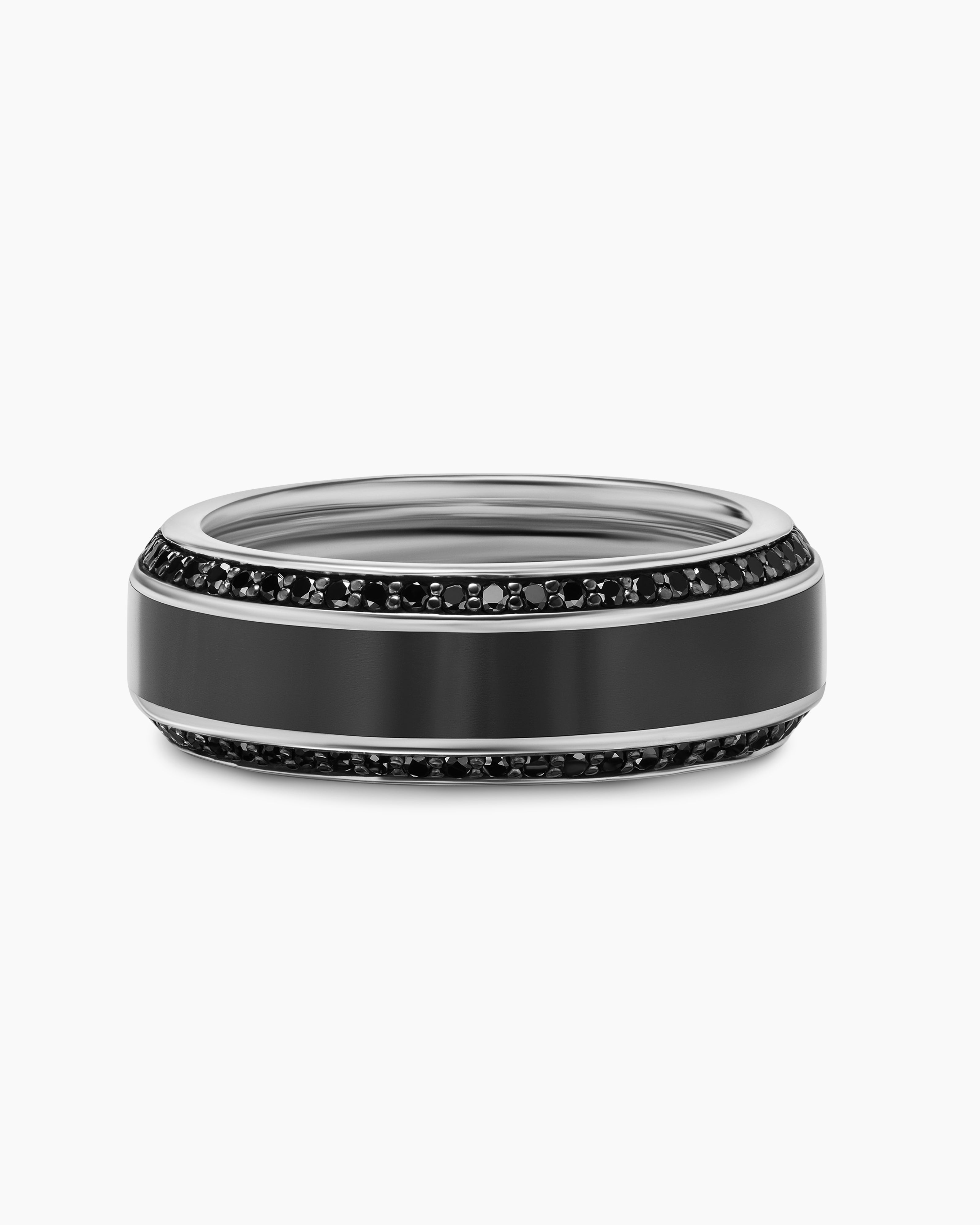 5ct Emeral Cut Diamond Bezel Engagement Ring from Black Diamonds New York