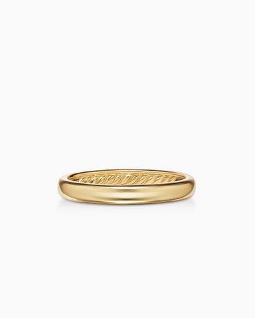 DY Classic Band Ring in 18K Yellow Gold, 3.5mm