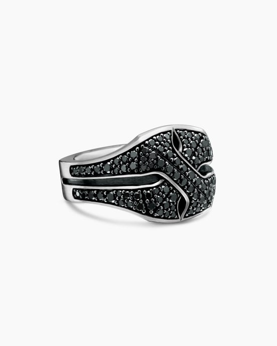 Armory Signet Ring in Sterling Silver, 16mm