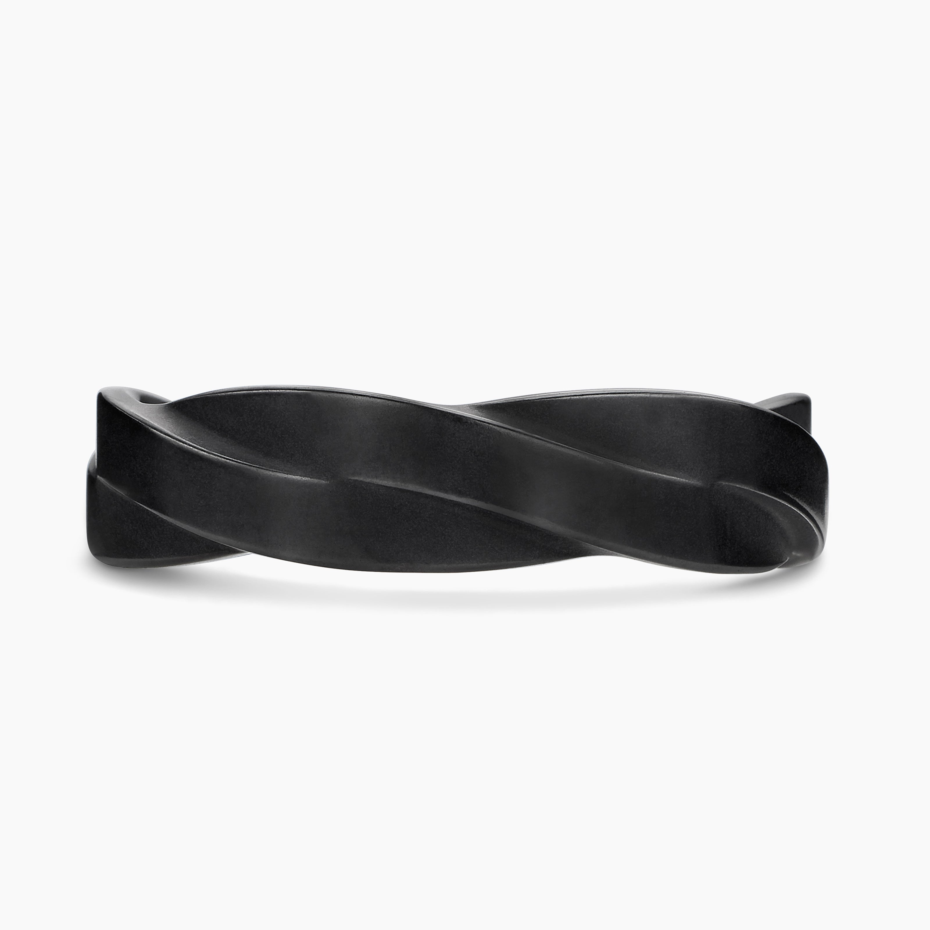 Hybrid Ring - Peak - Black Zirconium/Meteorite | Enso Rings