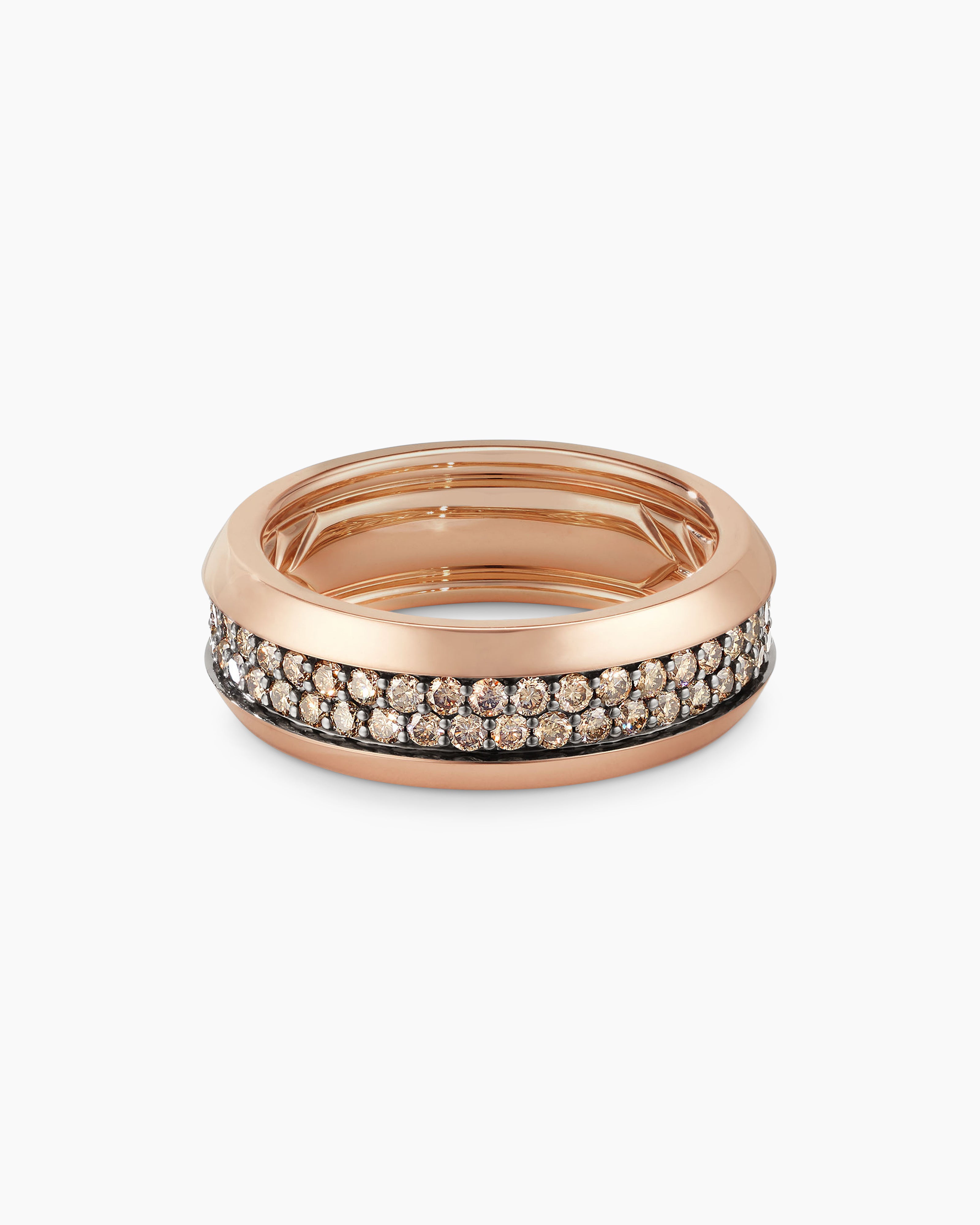 18k Rose Gold Ladies Ring | Diamond jewelry set, Gold rings jewelry, Gold  jewelry fashion