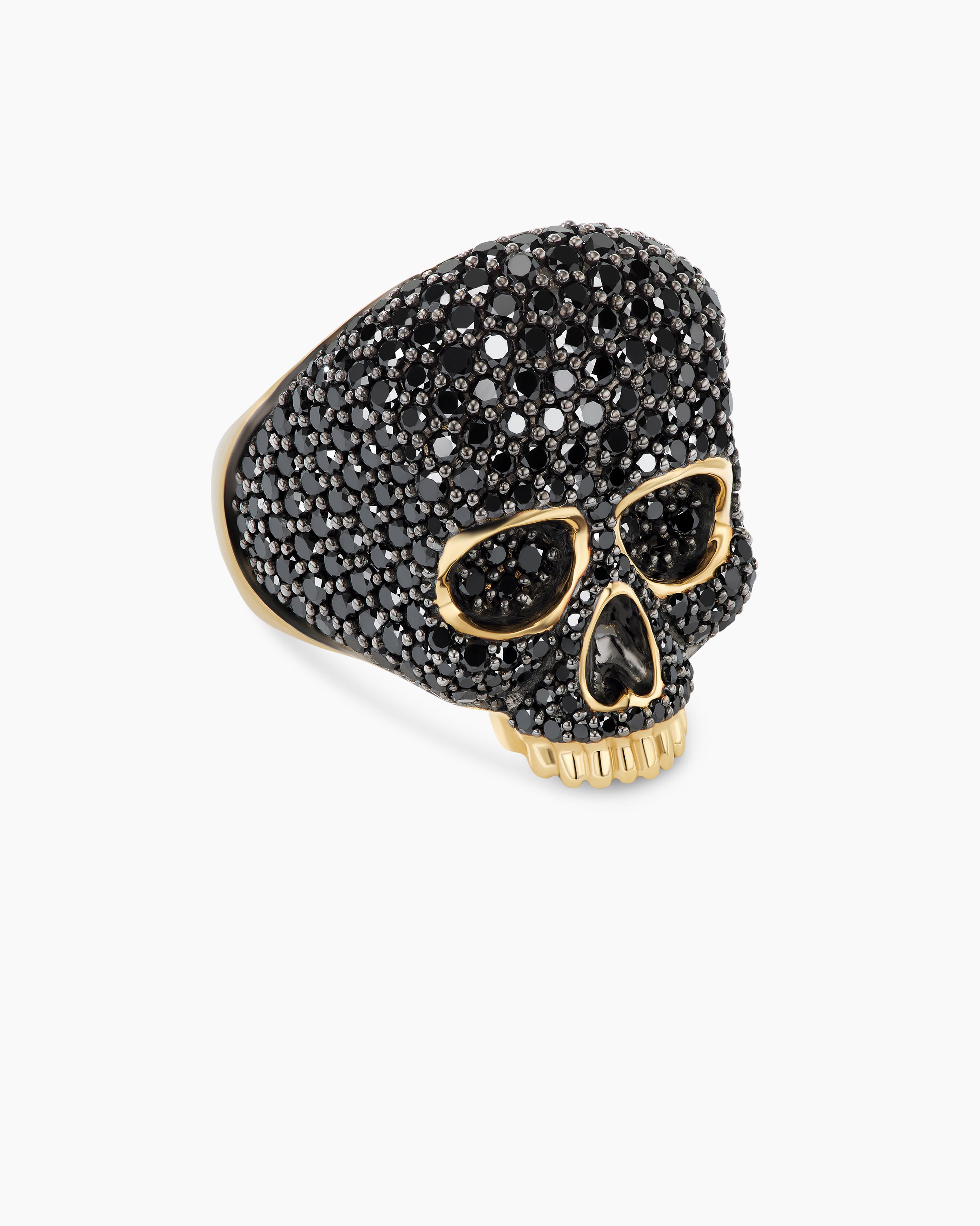 Memento Mori Skull Station Bracelet with Lapis | Schwarzschild Jewelers