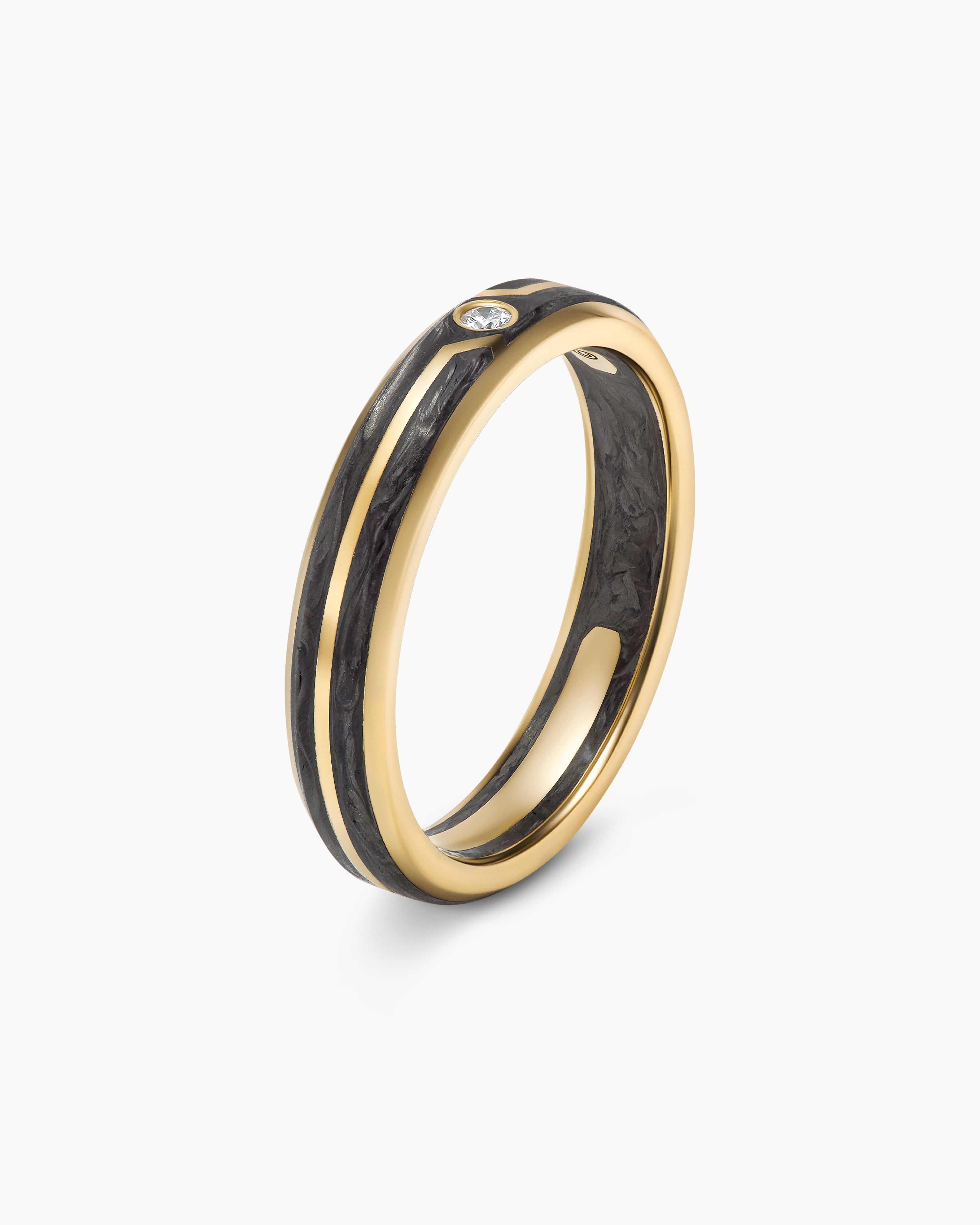 Black Brushed Plated Metal Tungsten Ring Rose Gold Wedding Band Ring Men  Jewelry | eBay