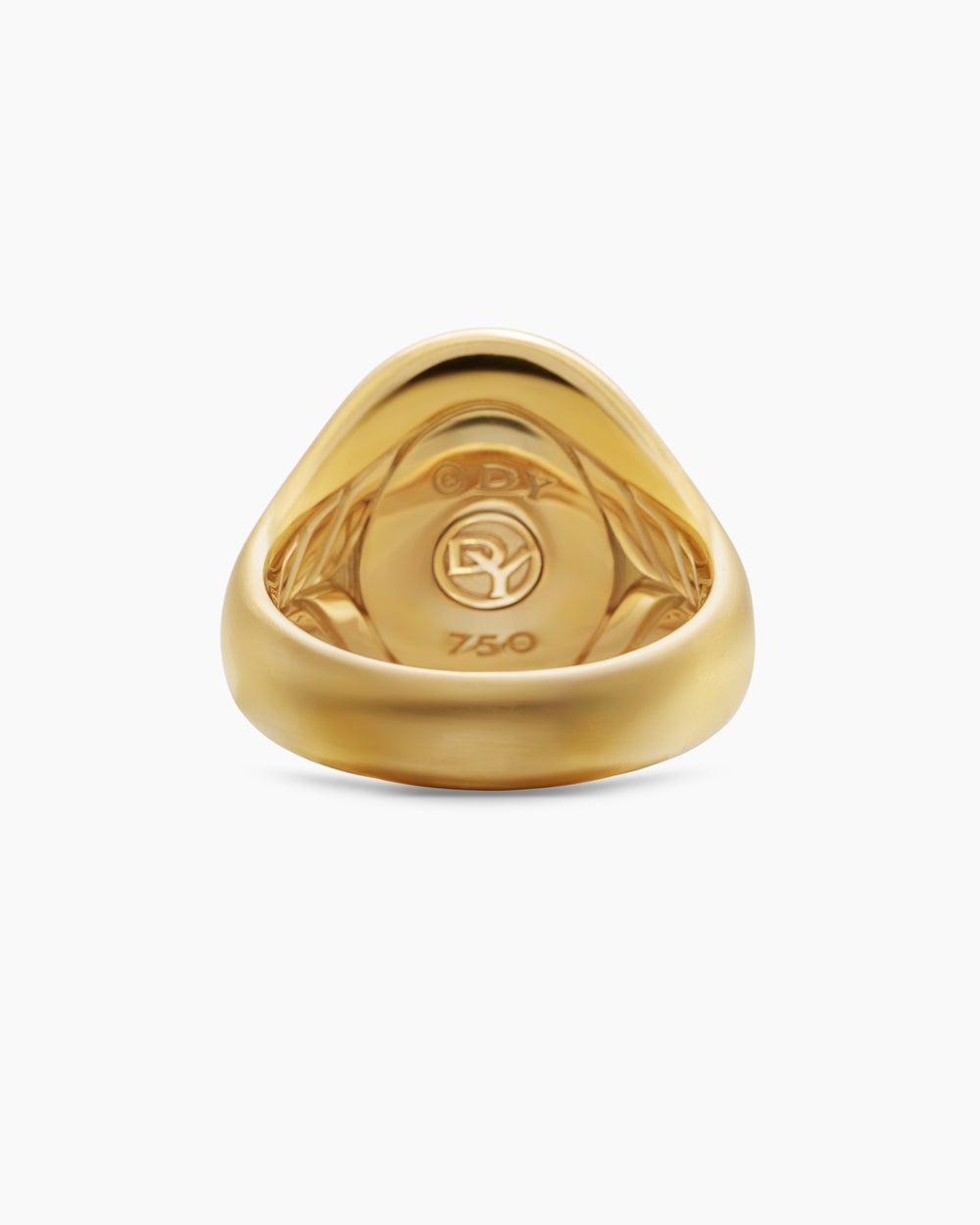 Chevalière avec loup Petrvs en or jaune 18 carats, 21,5 mm hommes