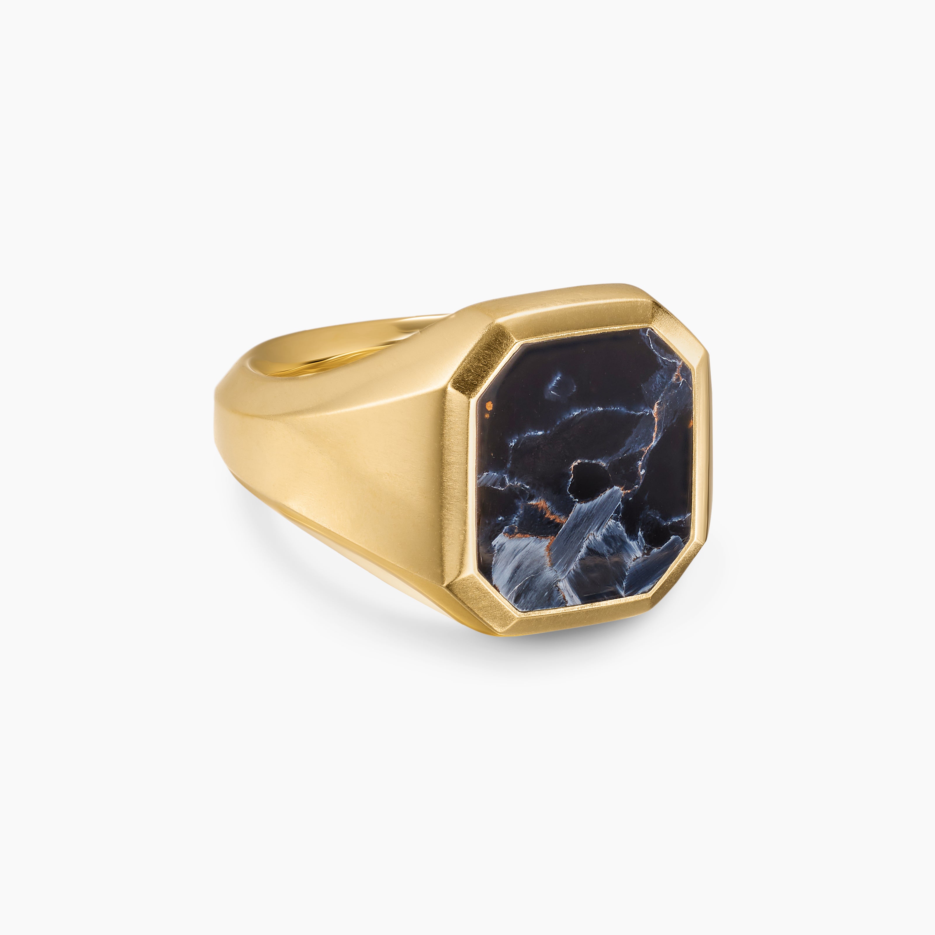 Chevali&egrave;re Streamline&reg; en or jaune 18 carats avec pi&eacute;tersite, 18 mm homme 