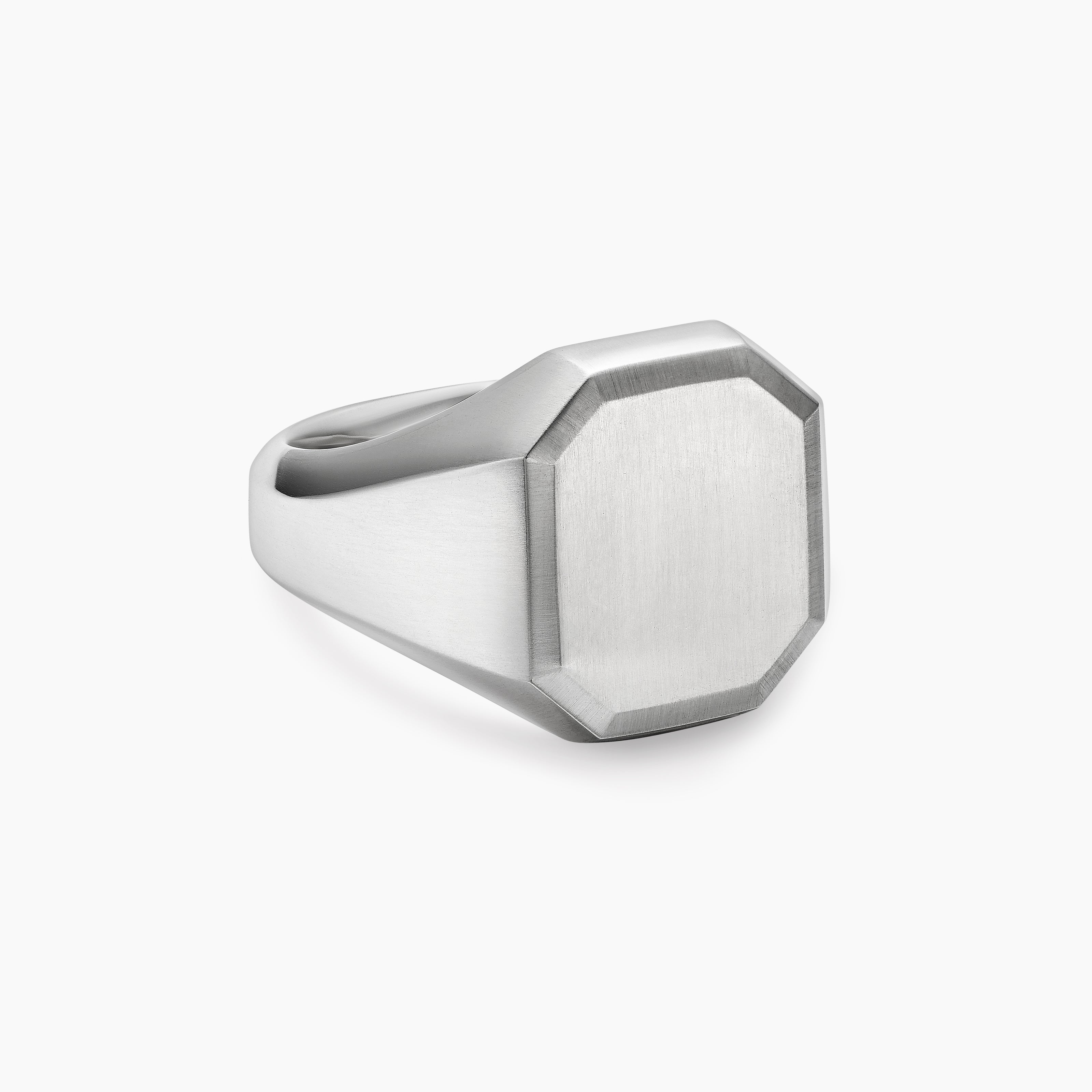 Chevali&egrave;re Streamline en argent massif, 18 mm homme 